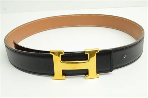 genuine hermes h belt